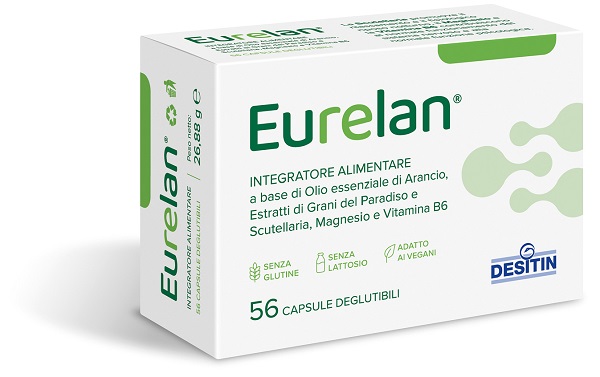 EURELAN 56 CAPSULE DEGLUTIBILI SENZA GLUTINE SENZA LATTOSIO - Farmacia Murachelli Di Putelli dr. Giovanni