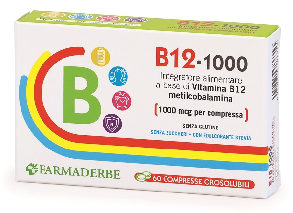 B12 1000 60 COMPRESSE OROSOLUBILI DA 0,2 G - Farmacia Murachelli Di Putelli dr. Giovanni