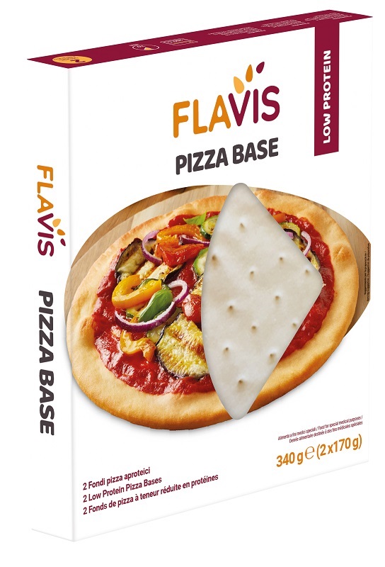 FLAVIS PIZZA BASE 2 FONDI PIZZA APROTEICI DA 170 G - Farmacia Murachelli Di Putelli dr. Giovanni