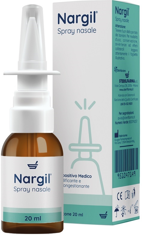 SPRAY NASALE NARGIL 20 ML - Farmacia Murachelli Di Putelli dr. Giovanni