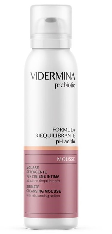 VIDERMINA PREBIOTIC MOUSSE 150 ML NUOVA FORMULA - Farmacia Murachelli Di Putelli dr. Giovanni
