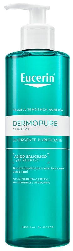EUCERIN DERMOPURE CLINICAL DETERGENTE PURIFICANTE 400 ML - Farmacia Murachelli Di Putelli dr. Giovanni