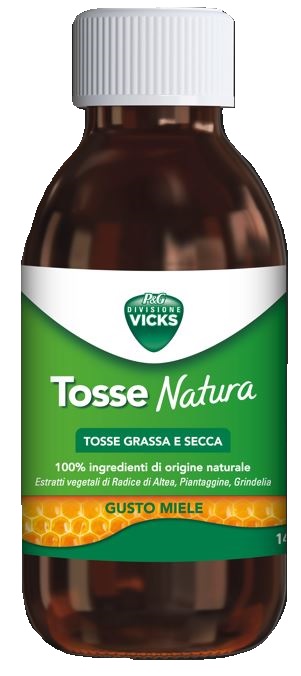 VICKS TOSSE NATURA TOSSE GRASSA E SECCA GUSTO MIELE 140 ML - Farmacia Murachelli Di Putelli dr. Giovanni