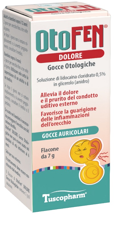 GOCCE OTOLOGICHE OTOFEN DOLORE 7 G - Farmacia Murachelli Di Putelli dr. Giovanni