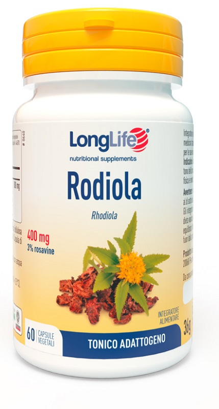 LONGLIFE RODIOLA 3% ROSAVINE 400 MG 60 TAVOLETTE - Farmacia Murachelli Di Putelli dr. Giovanni