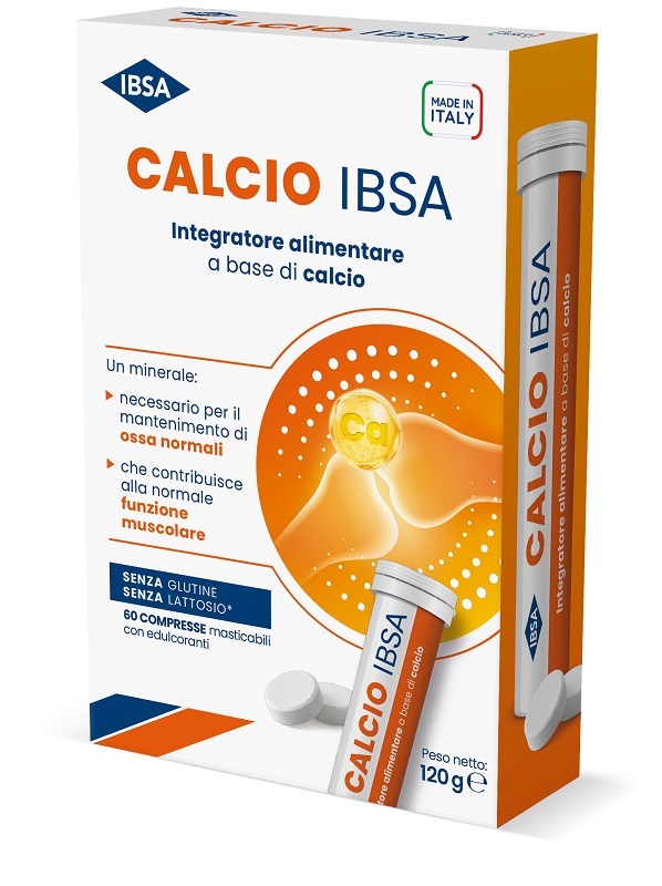 CALCIO IBSA 60 COMPRESSE - Farmacia Murachelli Di Putelli dr. Giovanni