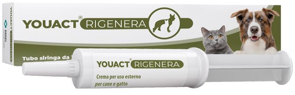 YOUACT RIGENERA CREMA CANE E GATTO TUBO SIRINGA DA 10 G - Farmacia Murachelli Di Putelli dr. Giovanni