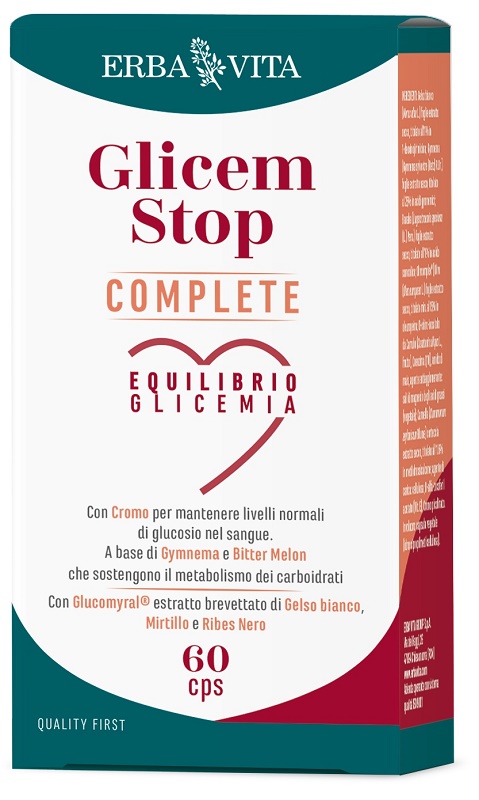 GLICEM STOP COMPLETE 60 CAPSULE - Farmacia Murachelli Di Putelli dr. Giovanni