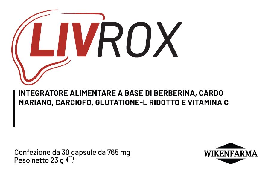 LIVROX 30 CAPSULE DA 765 MG - Farmacia Murachelli Di Putelli dr. Giovanni