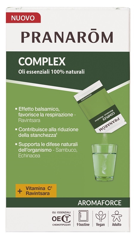 PRANAROM AROMAFORCE COMPLEX 9 BUSTINE - Farmacia Murachelli Di Putelli dr. Giovanni