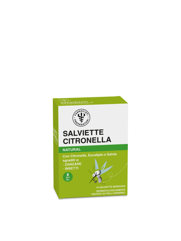 LFP PROMO SALVIETTE CITRONELLA 10 PEZZI - Farmacia Murachelli Di Putelli dr. Giovanni