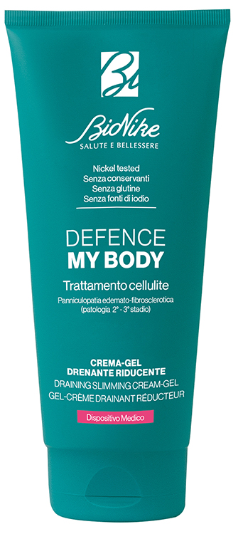 DEFENCE MY BODY TRATTAMENTO CELLULITE CREMA-GEL DRENANTE RIDUCENTE 75 ML - Farmacia Murachelli Di Putelli dr. Giovanni