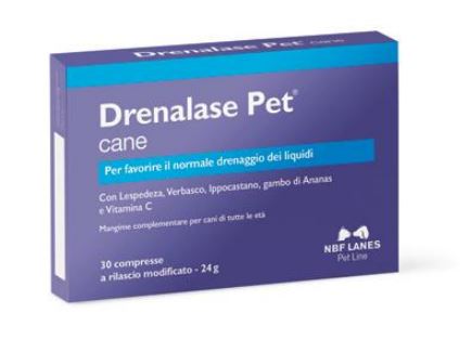 DRENALASE PET 20 CANE 20 COMPRESSE - Farmacia Murachelli Di Putelli dr. Giovanni