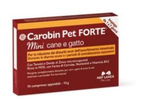 CAROBIN PET FORTE MINI 15 COMPRESSE - Farmacia Murachelli Di Putelli dr. Giovanni