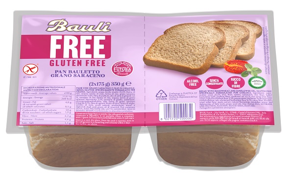 BAULI FREE PAN BAULETTO GRANO SARACENO 350 G - Farmacia Murachelli Di Putelli dr. Giovanni