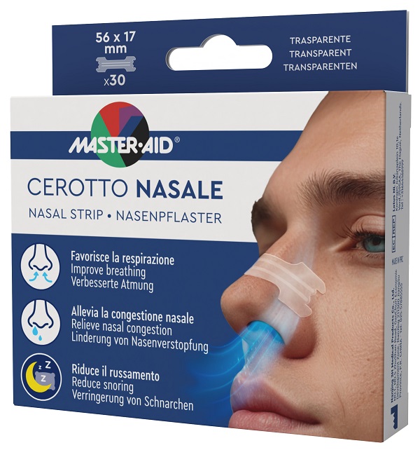 CEROTTO NASALE MASTER-AID 56X17MM 30 PEZZI - Farmacia Murachelli Di Putelli dr. Giovanni