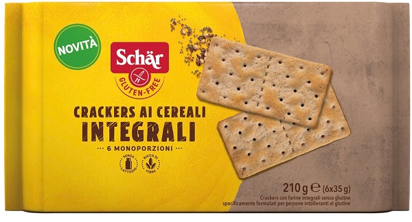 SCHAR CRACKERS CEREALI INTEGRALI 6 PEZZI DA 35 G - Farmacia Murachelli Di Putelli dr. Giovanni
