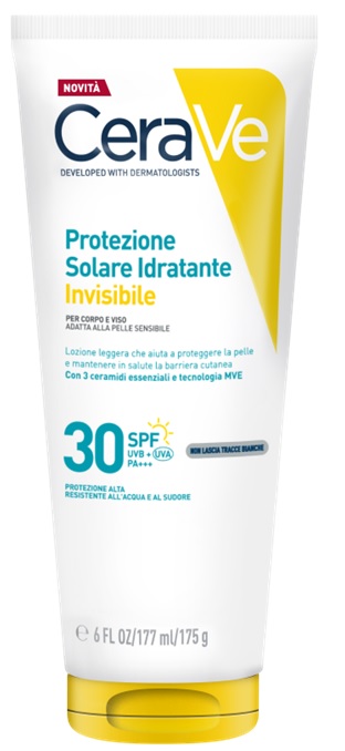 CERAVE PROTEZIONE SOLARE IDRATANTE INVISIBILE SPF30 177 ML - Farmacia Murachelli Di Putelli dr. Giovanni