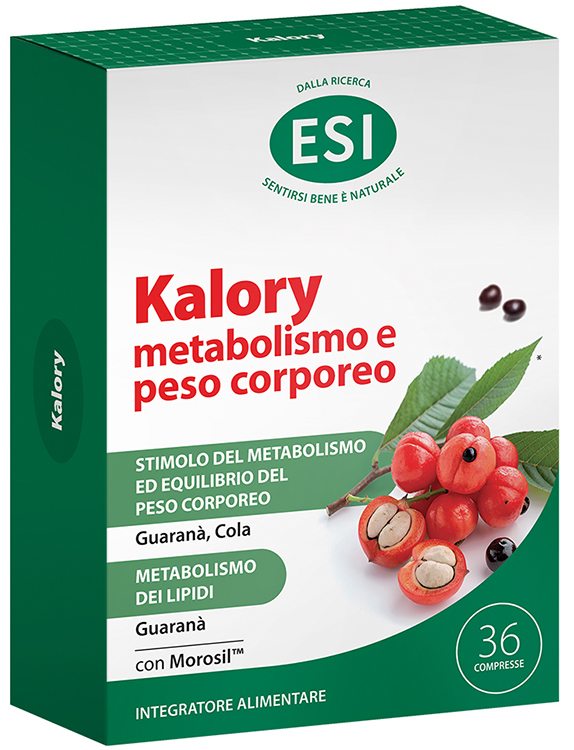 ESI KALORY METABOLISMO E PESO CORPOREO 36 COMPRESSE SENZA GLUTINE - Farmacia Murachelli Di Putelli dr. Giovanni