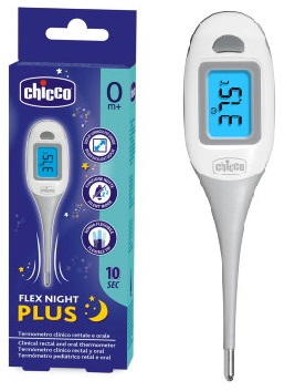 CHICCO TERMOMETRO FLEX NIGHT PLUS - Farmacia Murachelli Di Putelli dr. Giovanni