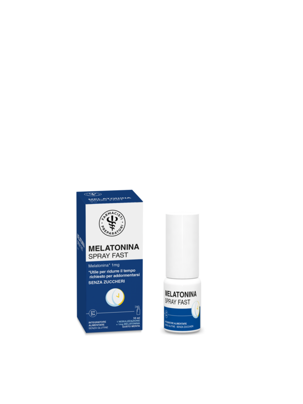 LFP MELATONINA FAST SPRAY 10 ML GUSTO MENTA SENZA ZUCCHERI SENZA GLUTINE - Farmacia Murachelli Di Putelli dr. Giovanni