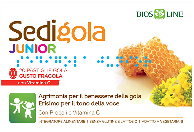 SEDIGOLA APIX PROPOLI JUNIOR FRAGOLA 20 PASTIGLIE - Farmacia Murachelli Di Putelli dr. Giovanni