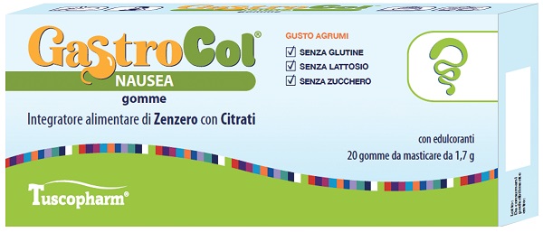 GASTROCOL NAUSEA GOMME GUSTO AGRUMI 34 G - Farmacia Murachelli Di Putelli dr. Giovanni