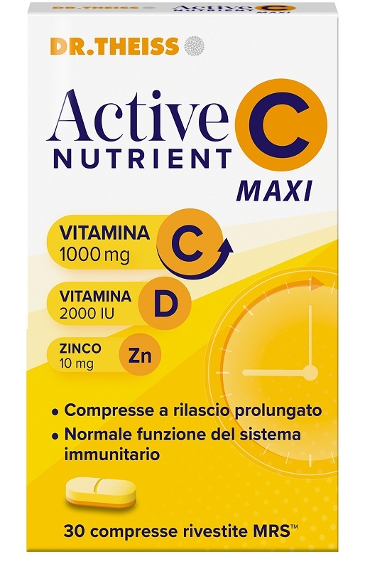 THEISS ATIVE NUTRIENT C-MAXI 30 COMPRESSE - Farmacia Murachelli Di Putelli dr. Giovanni