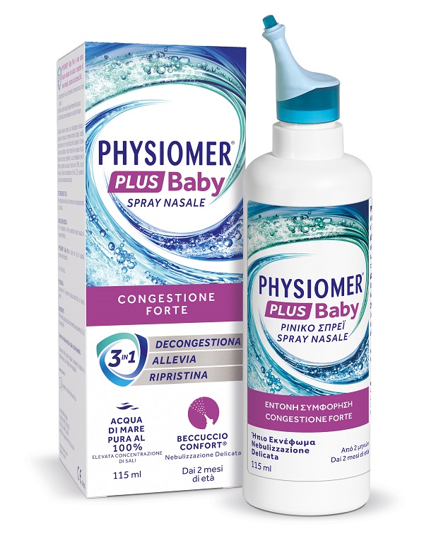 SPRAY NASALE PHYSIOMER PLUS BABY 115 ML - Farmacia Murachelli Di Putelli dr. Giovanni