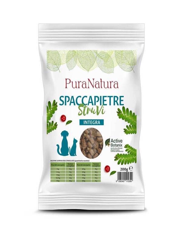 PURA NATURA CANE GATTO INTEGRA SPACCAPIETRE STRUVI 200 G - Farmacia Murachelli Di Putelli dr. Giovanni