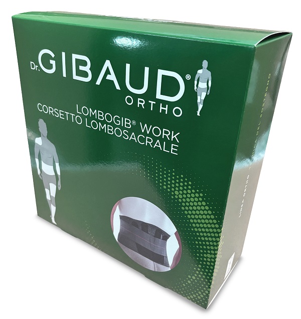 GIBAUD ORTHO CORSETTO LOMBOSACRALE LOMBOGIB WORK H26 TAGLIA 02 - Farmacia Murachelli Di Putelli dr. Giovanni