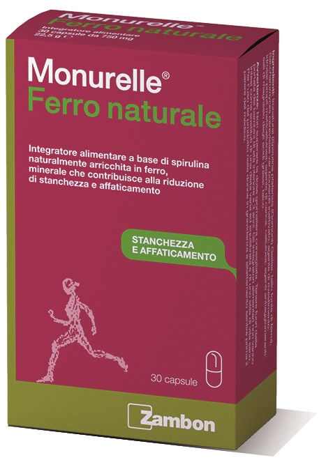 MONURELLE FERRO NATURALE 30 CAPSULE - Farmacia Murachelli Di Putelli dr. Giovanni