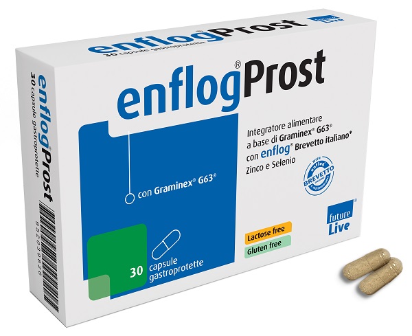 ENFLOGPROST 30 CAPSULE GASTROPROTETTE SENZA GLUTINE NATURALMENTE PRIVO DI LATTOSIO - Farmacia Murachelli Di Putelli dr. Giovanni