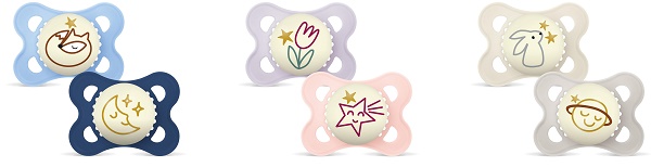 MAM SUCCHIETTO ORIGINAL NIGHT 2-6 MESI SILICONE 2 PEZZI - Farmacia Murachelli Di Putelli dr. Giovanni