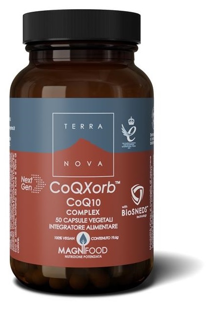 TERRANOVA COQXORB COQ10 COMPLEX 50 CAPSULE VEGETALI - Farmacia Murachelli Di Putelli dr. Giovanni