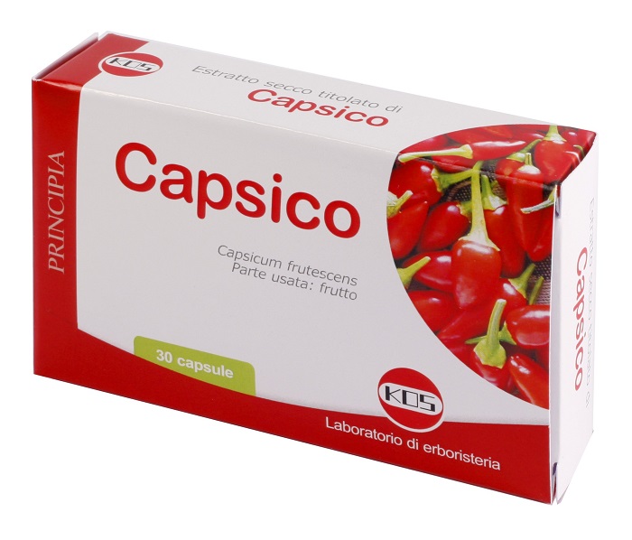 CAPSICO ESTRATTO SECCO 30 CAPSULE - Farmacia Murachelli Di Putelli dr. Giovanni