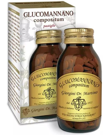GLUCOMANNANO COMPOSITUM 180 PASTIGLIE 90 G - Farmacia Murachelli Di Putelli dr. Giovanni