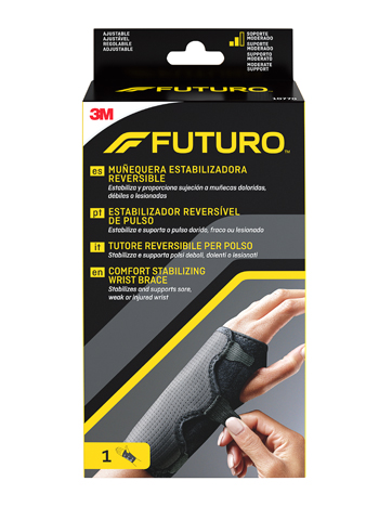 TUTORE PER POLSO REVERSIBILE FUTURO NERO 1 PEZZO - Farmacia Murachelli Di Putelli dr. Giovanni