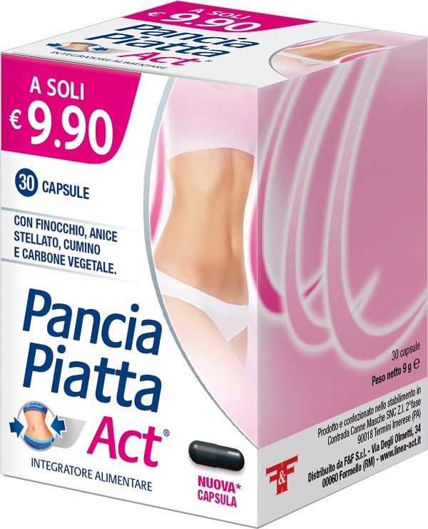 PANCIA PIATTA ACT 30 CAPSULE - Farmacia Murachelli Di Putelli dr. Giovanni