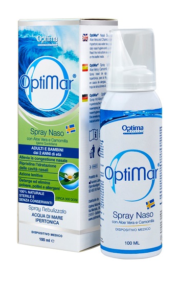 OPTIMAR SPRAY NASO ALOE CAMOMILLA 100 ML - Farmacia Murachelli Di Putelli dr. Giovanni