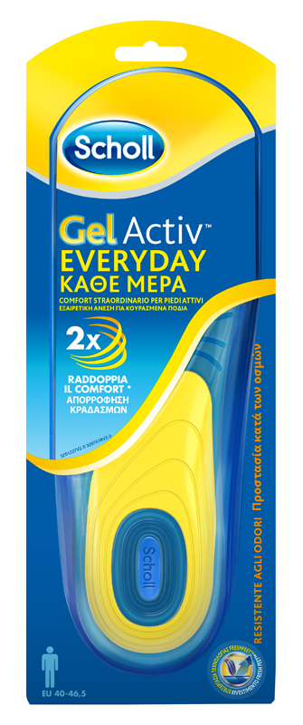SCHOLL GEL ACTIV EVERYDAY UOMO - Farmacia Murachelli Di Putelli dr. Giovanni