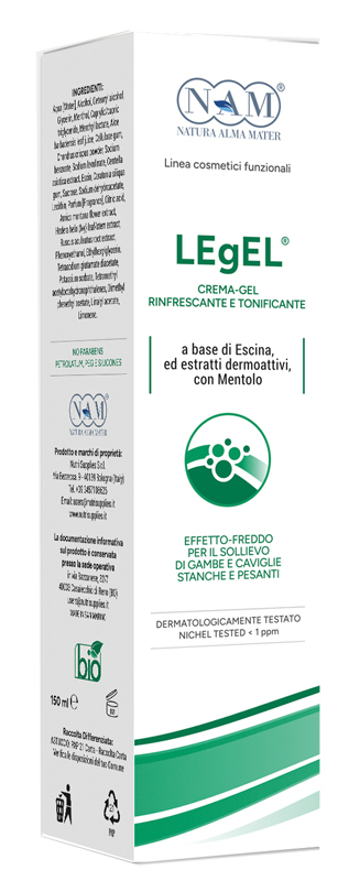 LEGEL CREMA-GEL RIFRESCANTE E TONIFICANTE PER GAMBE 150 ML - Farmacia Murachelli Di Putelli dr. Giovanni