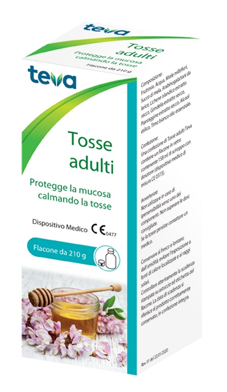 TOSSE ADULTI TEVA SCIROPPO 210 G - Farmacia Murachelli Di Putelli dr. Giovanni