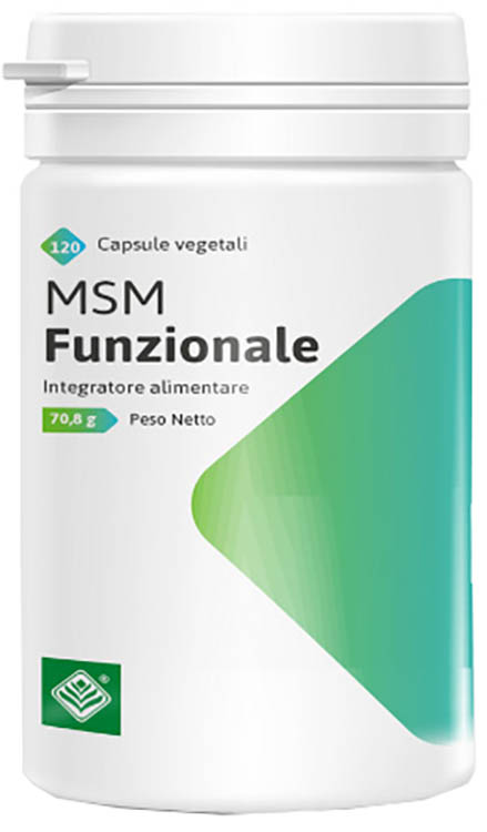 MSM FUNZIONALE 120 CAPSULE DA 590 MG - Farmacia Murachelli Di Putelli dr. Giovanni