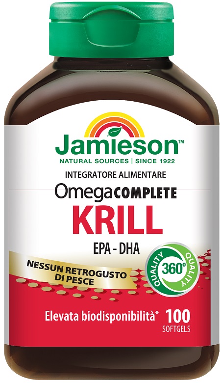 JAMIESON OMEGA COMPLETE PURE KRILL OIL 100 PERLE - Farmacia Murachelli Di Putelli dr. Giovanni