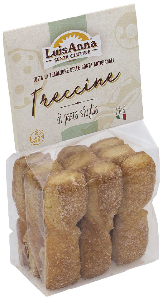 BISCOTTI SFOGLIA TRECCINE 130 G - Farmacia Murachelli Di Putelli dr. Giovanni