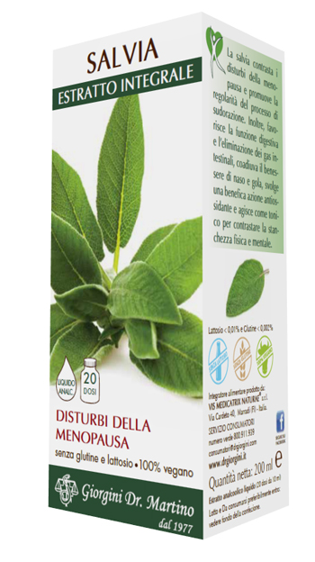 SALVIA ESTRATTO INTEGRALE 200 ML - Farmacia Murachelli Di Putelli dr. Giovanni