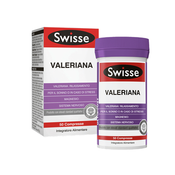 SWISSE VALERIANA 50 COMPRESSE - Farmacia Murachelli Di Putelli dr. Giovanni