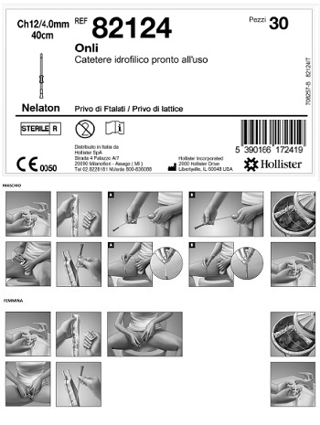 CATETERE IDROFILICO ONLI PRONTO ALL'USO 40 CM CH 12 30 PEZZI - Farmacia Murachelli Di Putelli dr. Giovanni