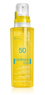 DEFENCE SUN 50 OLIO SOLARE PROTEZIONE ALTA 150 ML - Farmacia Murachelli Di Putelli dr. Giovanni